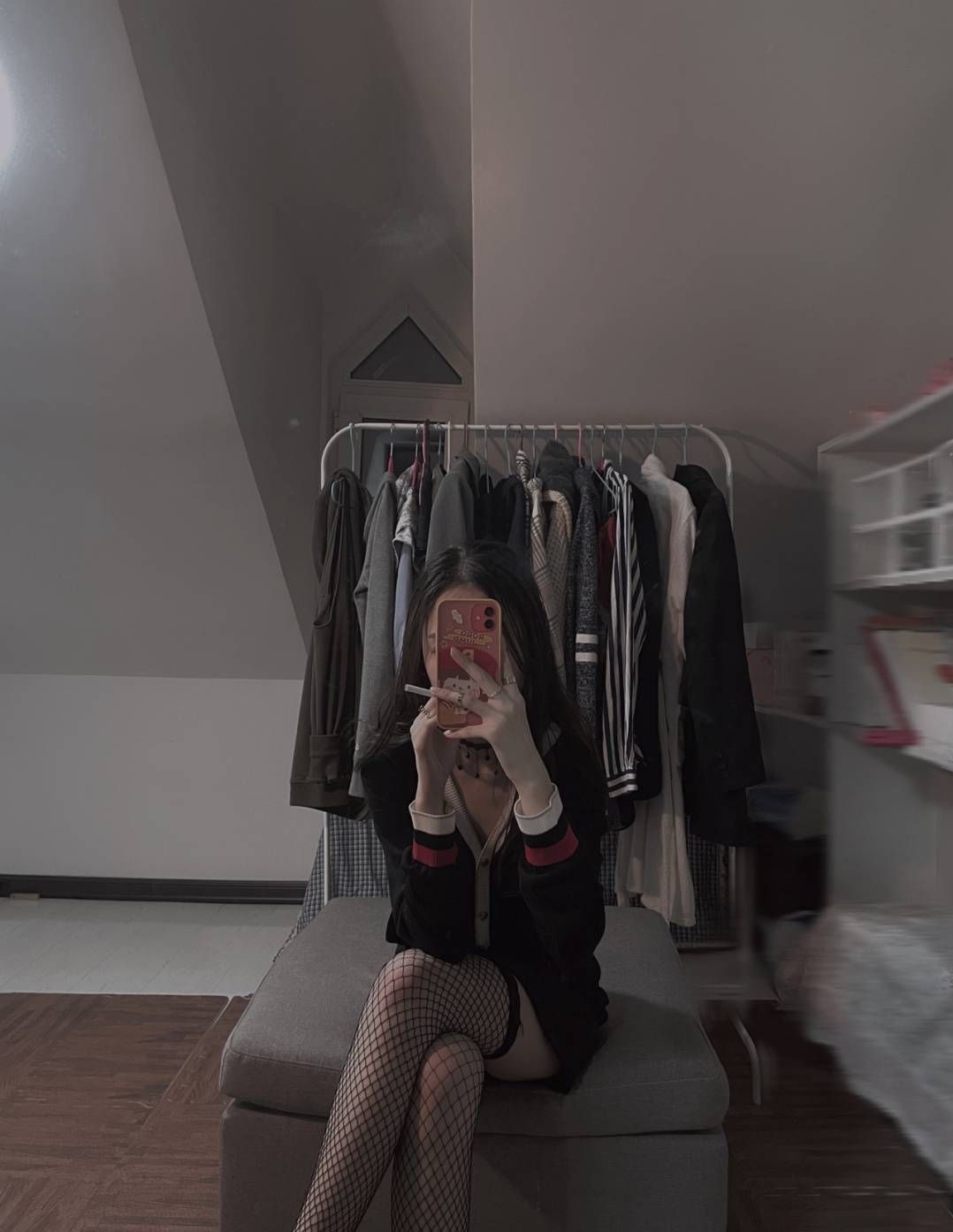 今日黑丝壁纸 002