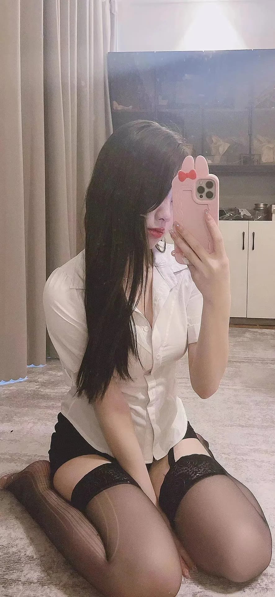 今日黑丝壁纸 006