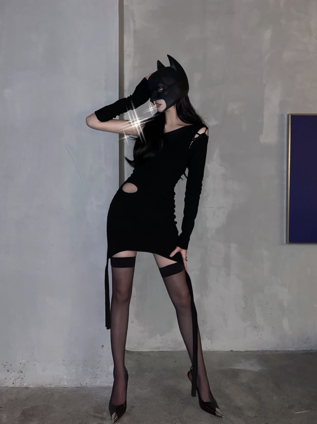 今日黑丝壁纸 010