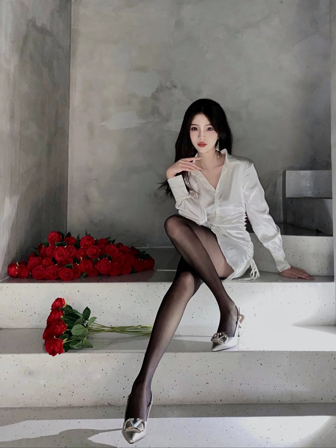 今日黑丝壁纸 016