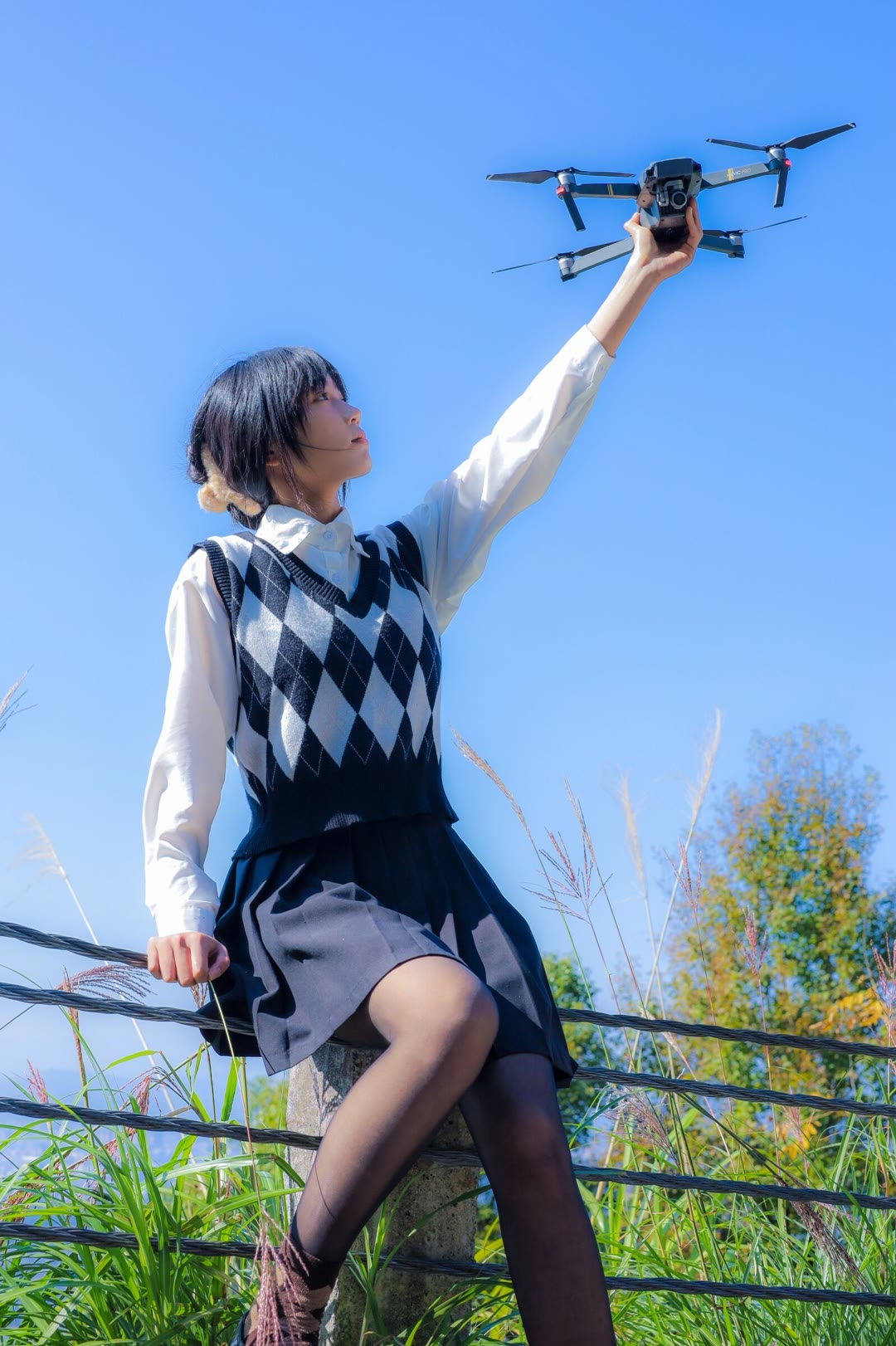 今日黑丝壁纸 016