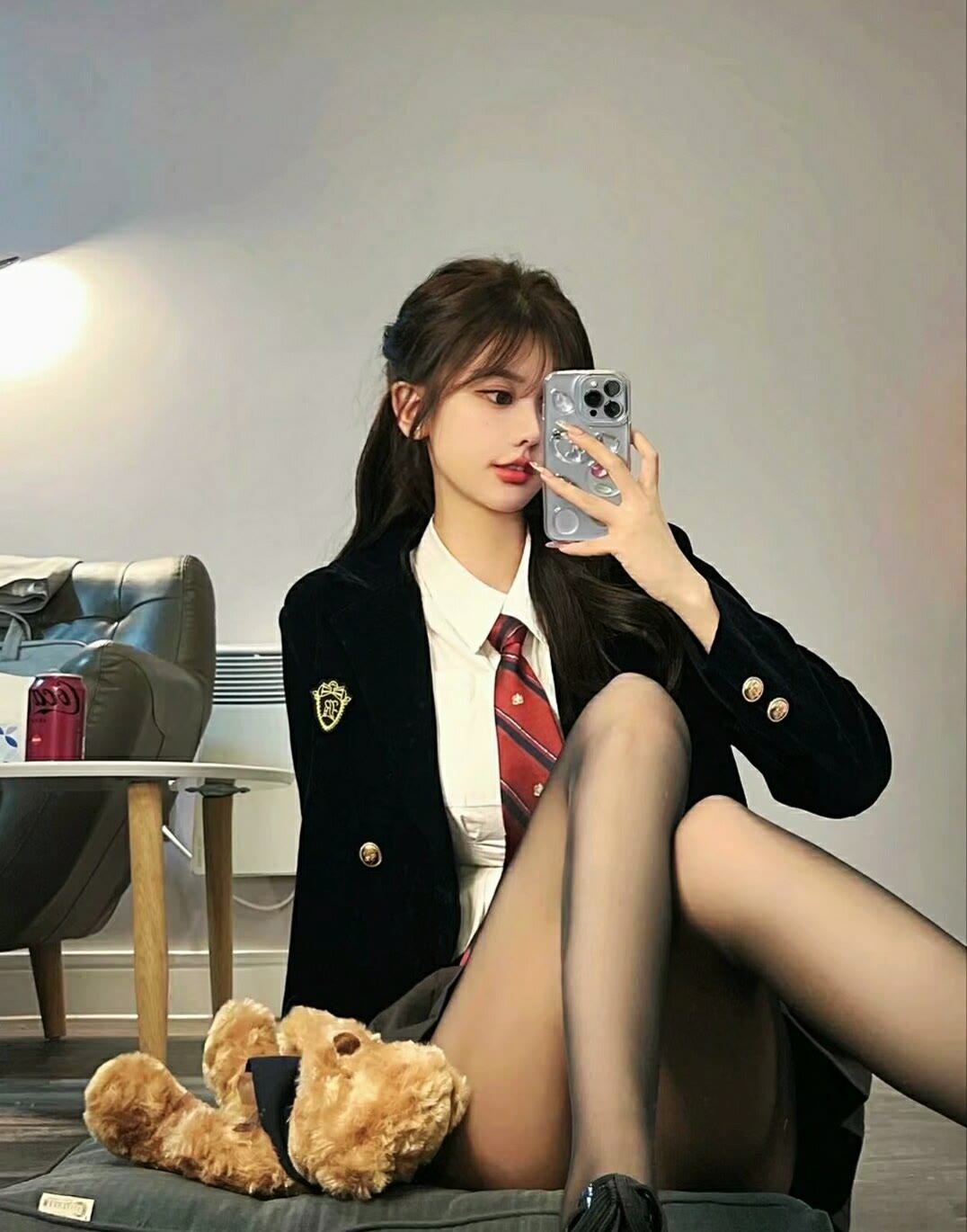 今日黑丝壁纸 018